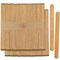 CraftySticks Colored Wood Craft Sticks 4.5 Inch, Red Orange Yellow Green Blue Purple White Black Pink Brown Popsicle Sticks